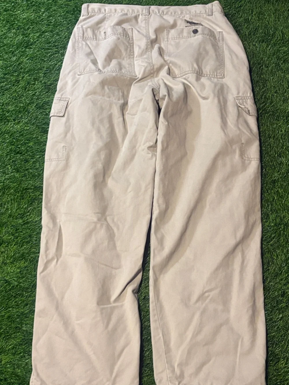 Lee Dungarees  Cargo Pants — Beige Neutral Workwear 32/32